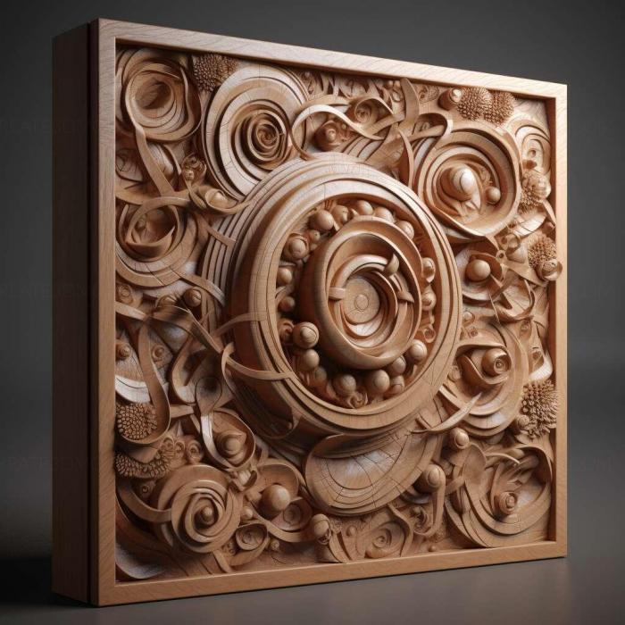 نموذج ثلاثي الأبعاد لآلة CNC 3D Art 